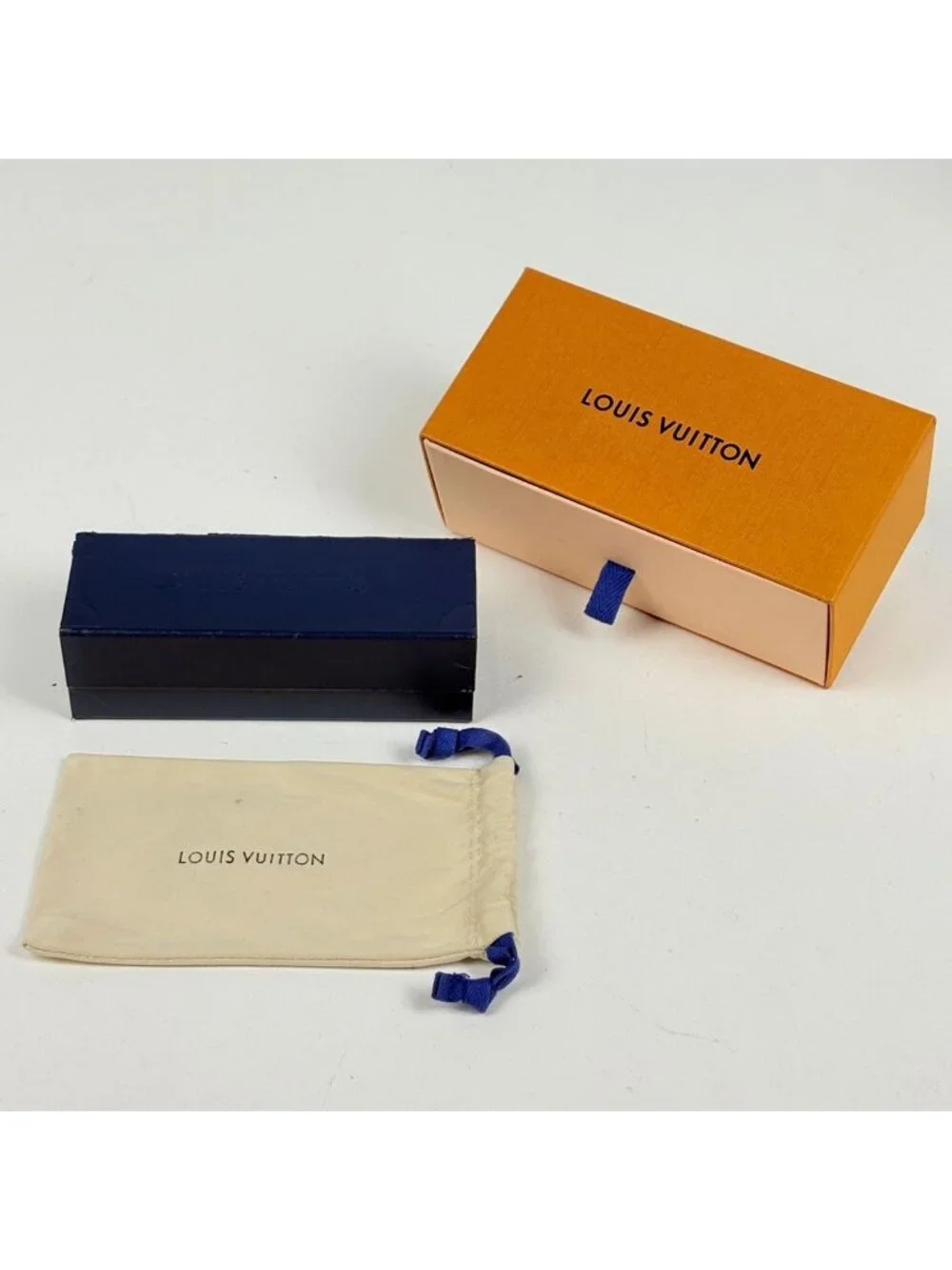 Louis Vuitton Clockwise Sunglasses Monogram Rimless Metal Black Eyewear